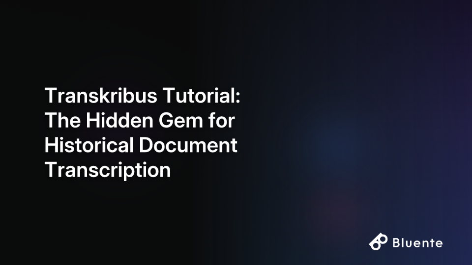 Transkribus Tutorial: The Hidden Gem for Historical Document Transcription