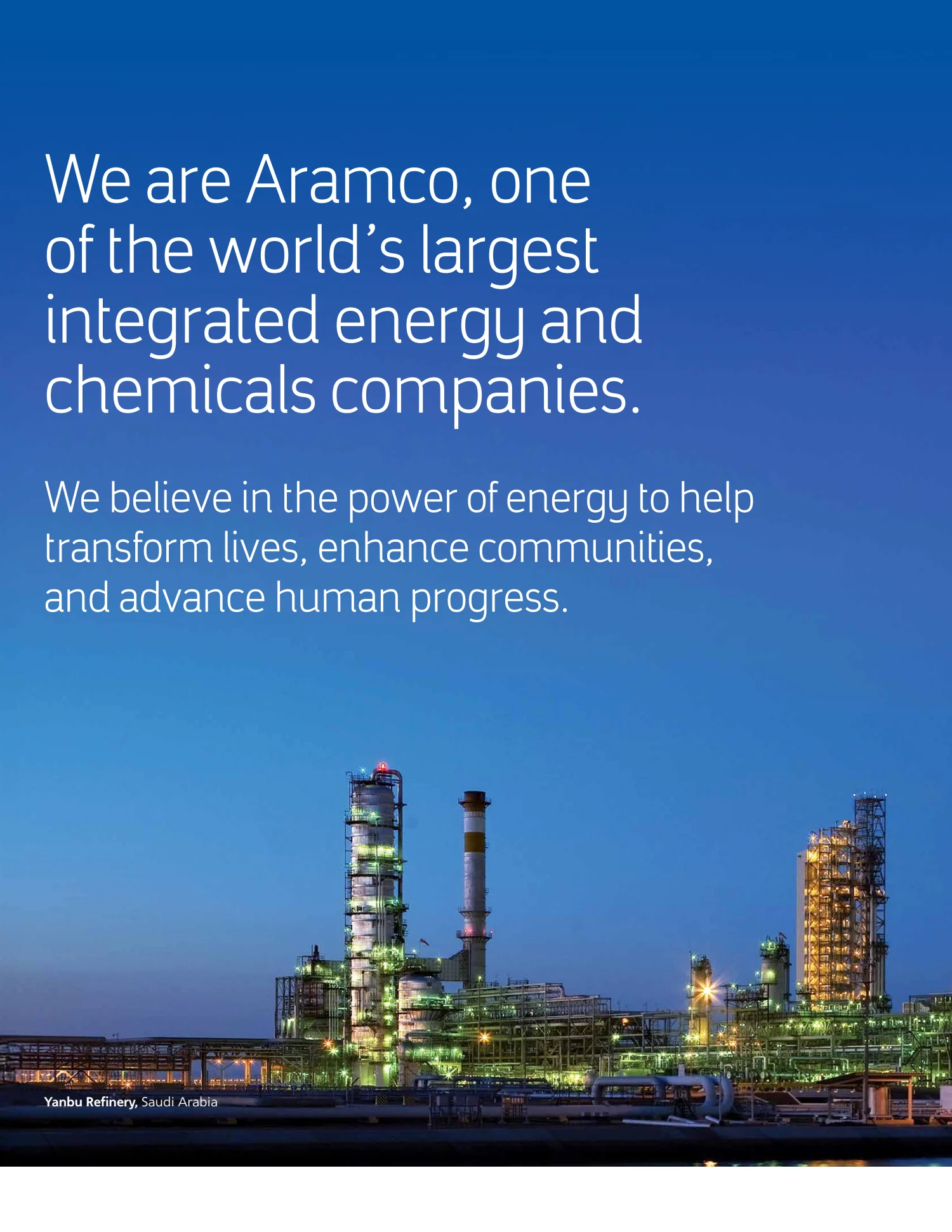 English original, Saudi Aramco annual report excerpt, PDF page 2 of 11